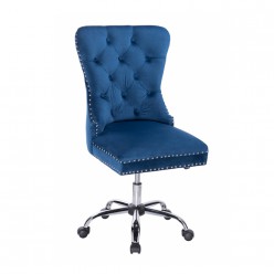 Кресло компьютерное Woodville Vento ткань синий