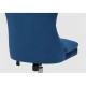 Кресло компьютерное Woodville Vento ткань синий