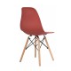 Стул Woodville Eames PC-015 натуральный/бордовый