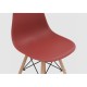 Стул Woodville Eames PC-015 натуральный/бордовый