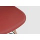 Стул Woodville Eames PC-015 натуральный/бордовый