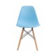 Стул Woodville Eames PC-015 натуральный/голубой