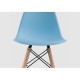 Стул Woodville Eames PC-015 натуральный/голубой