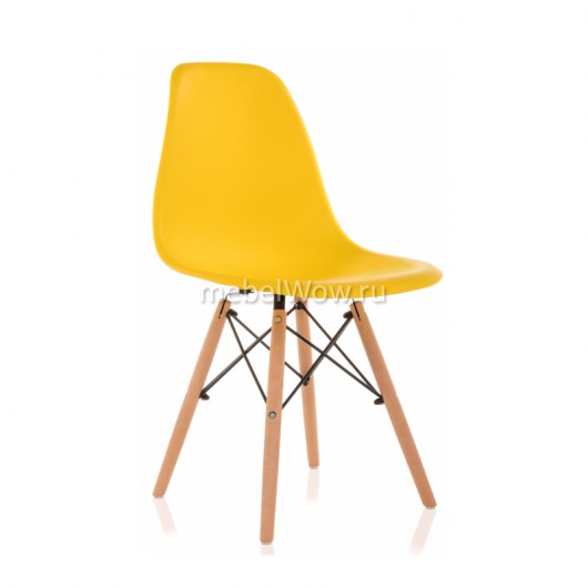 Стул Woodville Eames PC-015 натуральный/желтый