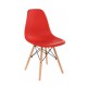 Стул Woodville Eames PC-015 натуральный/красный