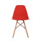 Стул Woodville Eames PC-015 натуральный/красный