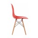 Стул Woodville Eames PC-015 натуральный/красный