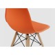 Стул Woodville Eames PC-015 натуральный/оранжевый