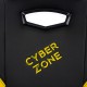 Кресло игровое Бюрократ Zombie HERO CYBERZONE экокожа черный/желтый
