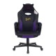 Кресло игровое Бюрократ Zombie HERO JOKER экокожа черный/фиолетовый