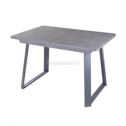 Стол обеденный Домотека Джаз ПР-1 СБ/СБ 91-1 СР серый бетон/серый бетон