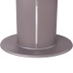 Стол обеденный Домотека Румба О-1 КМ 07 СМ 06-1 СМ серый матовый/серый искусственный камень