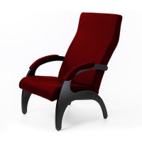 Кресло Мебелик Пиза бордо/венге