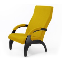 Кресло Мебелик Пиза желтый/венге