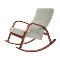 Кресло-качалка Мебелик Ирса вишня/минт