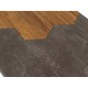 Стол журнальный Мебелик Китч тип 2 дуб американский/серый бетон