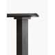 Стол журнальный Мебелик Лючия 4102 серый бетон/серый/дуб крымский состаренный