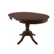 Стол обеденный Мебелик Эгина темно-коричневый