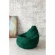 Кресло-мешок DreamBag L велюр зеленый