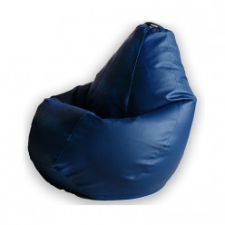 Кресло-мешок DreamBag L экокожа синий