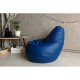 Кресло-мешок DreamBag L экокожа синий
