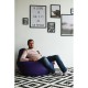 Кресло-мешок DreamBag L экокожа фиолетовый