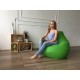 Кресло-мешок DreamBag L экокожа зеленый