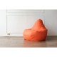 Кресло-мешок DreamBag L экокожа оранжевый