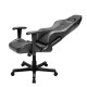 Кресло геймерское DXRacer OH/DF73/N кожа черный