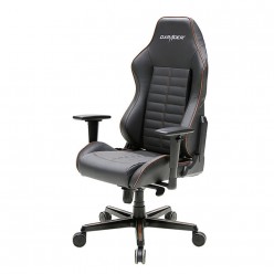 Кресло геймерское DXRacer OH/DJ133/NC экокожа черный/коричневый