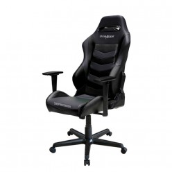 Кресло геймерское DXRacer OH/DM166/N поливинилхлорид/кожа черный