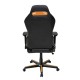 Кресло геймерское DXRacer OH/DM166/NO поливинилхлорид/кожа черный/оранжевый