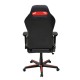 Кресло геймерское DXRacer OH/DM166/NR поливинилхлорид/кожа черный/красный