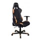 Кресло геймерское DXRacer OH/FD99/NC кожа черный/коричневый