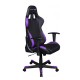 Кресло геймерское DXRacer OH/FD99/NV кожа черный/фиолетовый