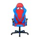 Кресло геймерское DXRacer OH/G8000/RB кожа красный/синий