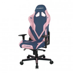 Кресло геймерское DXRacer OH/G8100/BP кожа синий/розовый