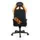 Кресло геймерское DXRacer OH/G8100/NO кожа черный/оранжевый