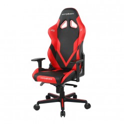 Кресло геймерское DXRacer OH/G8100/NR кожа черный/красный