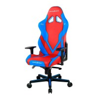 Кресло геймерское DXRacer OH/G8100/RB кожа красный/синий