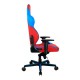 Кресло геймерское DXRacer OH/G8100/RB кожа красный/синий