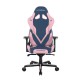 Кресло геймерское DXRacer OH/G8200/BP кожа синий/розовый