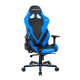 Кресло геймерское DXRacer OH/G8200/NB кожа черный/синий