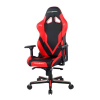 Кресло геймерское DXRacer OH/G8200/NR кожа черный/красный