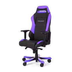 Кресло геймерское DXRacer OH/IS11/NV кожа черный/фиолетовый
