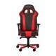 Кресло геймерское DXRacer OH/KS06/NR поливинилхлорид/кожа черный/красный