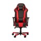 Кресло геймерское DXRacer OH/KS06/NR поливинилхлорид/кожа черный/красный