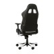 Кресло геймерское DXRacer OH/KS06/NW поливинилхлорид/кожа белый/черный