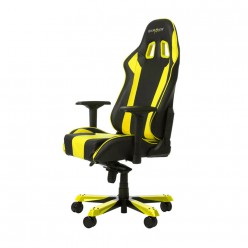 Кресло геймерское DXRacer OH/KS06/NY поливинилхлорид/кожа черный/желтый