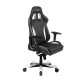 Кресло геймерское DXRacer OH/KS57/NW поливинилхлорид/кожа белый/черный
